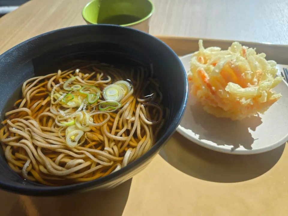 かき揚げそば|しあるさん