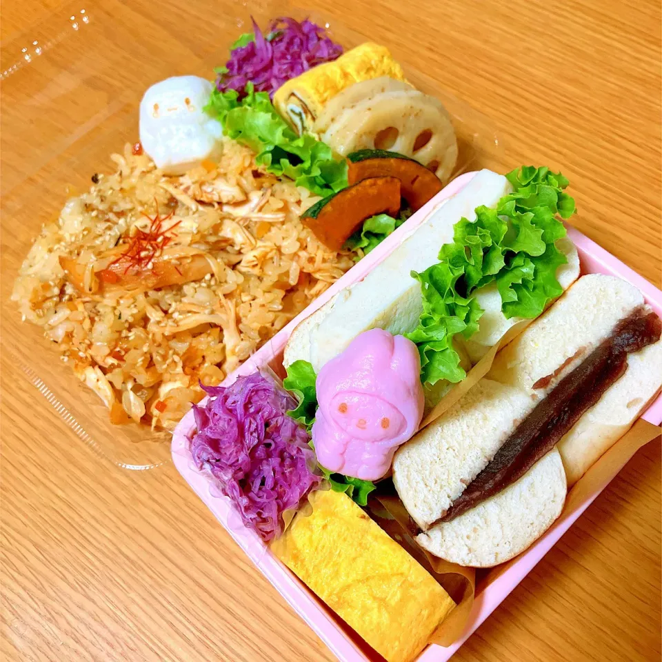 夫と次女のお弁当🍱🍙|シズソラさん