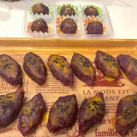 紫いもでスイートポテト|yukopunさん