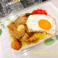 再現レシピ( ᐛ )しょうが焼き目玉丼