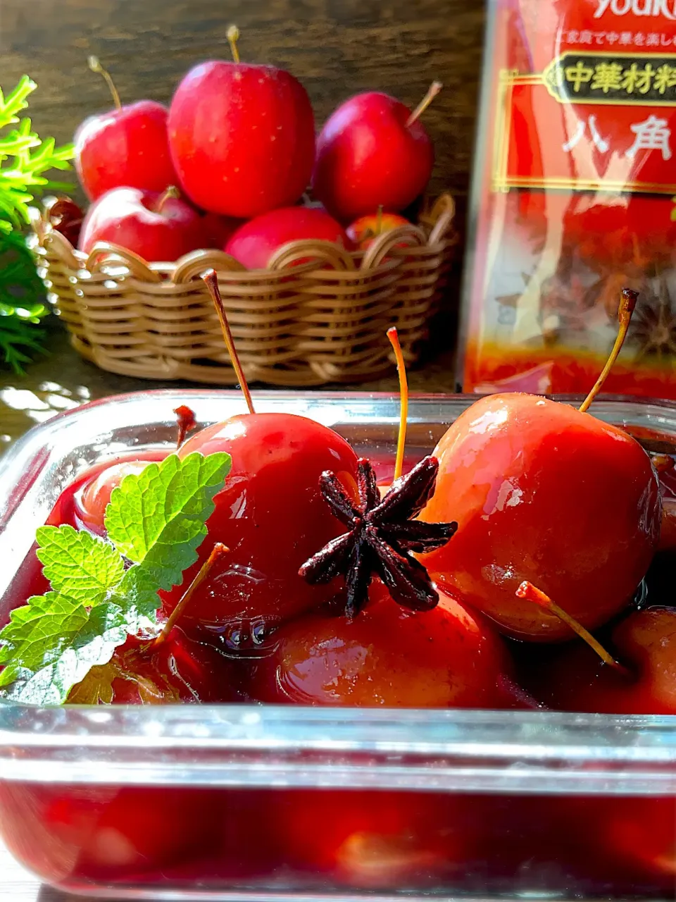 八角de姫りんごの赤ワインコンポート🍎|9421beruさん