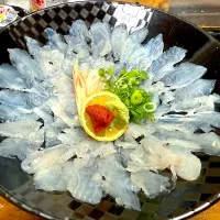 （釣）カワハギ  薄造り|さくたろうさん