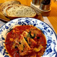 豚肩ロースのトマト煮込み|Mikaさん