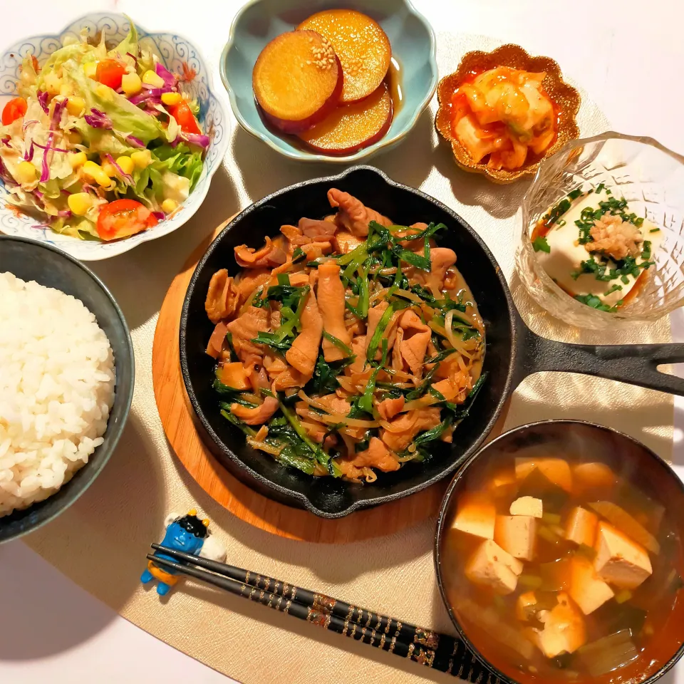 今日の夜ご飯|はさん