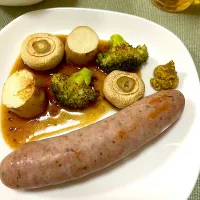 ソーセージのグリル|あかちさん