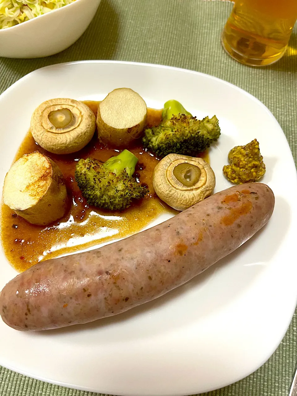 ソーセージのグリル|あかちさん