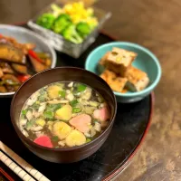 可愛いお麩のお味噌汁| かっちゃん杉さん