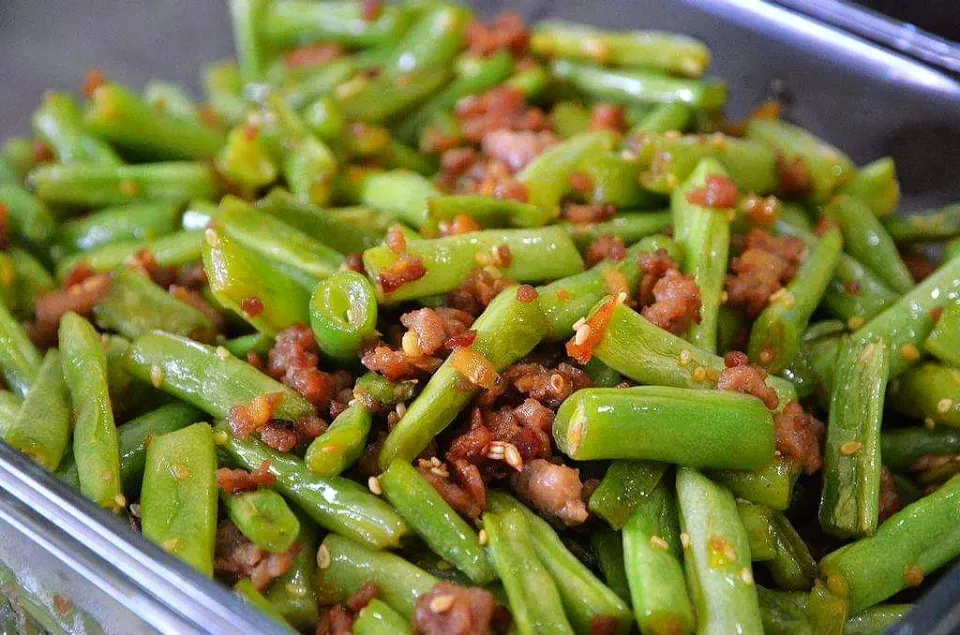 乾煸四季豆|勁桑さん