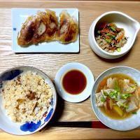 月曜日の晩ごはん