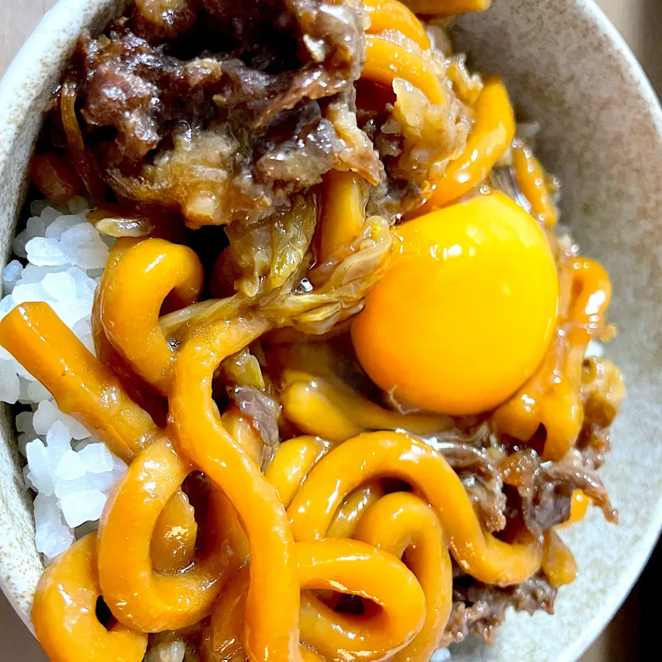 すき焼き丼|くうちゃんさん