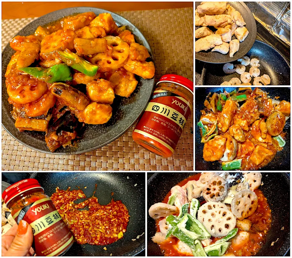 糖醋鸡🐥sweet&sour chicken&vegetable🍅鶏チリ|🌈Ami🍻さん