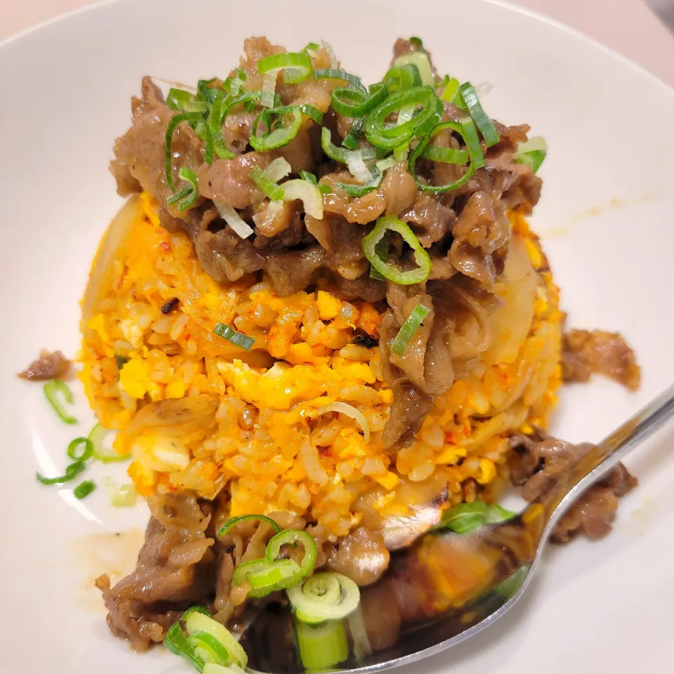 キムチチャーハン~贅沢ver~|なななさん