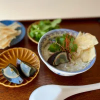 皮蛋（ピータン）粥
