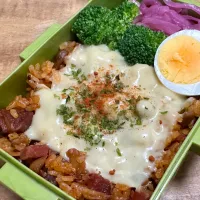 デミご飯のお弁当| くまちゃんさん