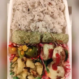 Snapdishの人気料理写真:今日の旦那さん弁当