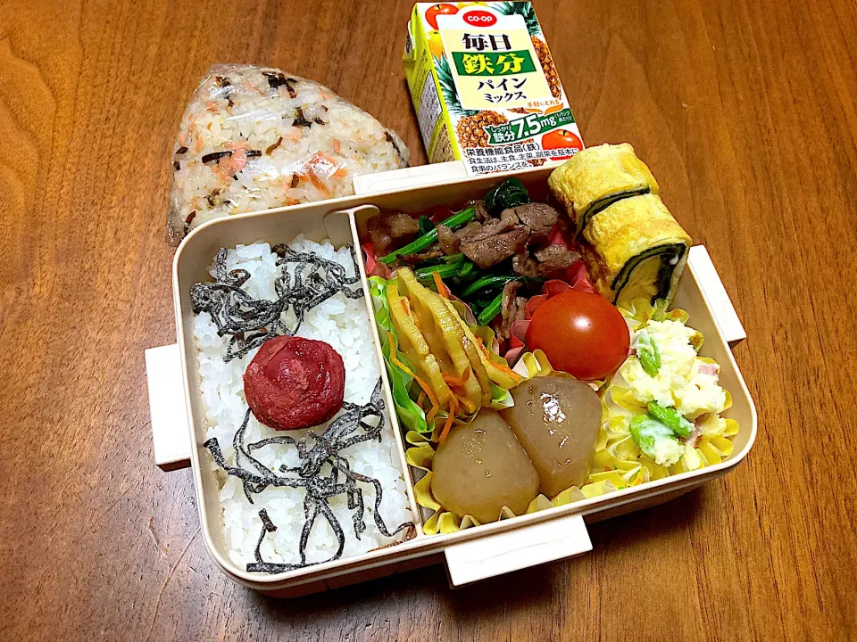 11月18日お弁当＆朝練おにぎり|Meimamaさん