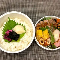高校生息子のお弁当🍱 トンテキ弁当🍱|Snow10さん