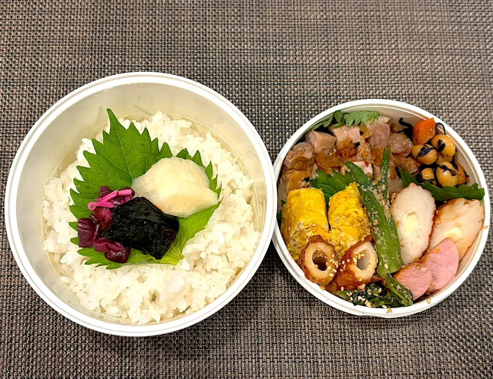 高校生息子のお弁当🍱 トンテキ弁当🍱|Snow10さん