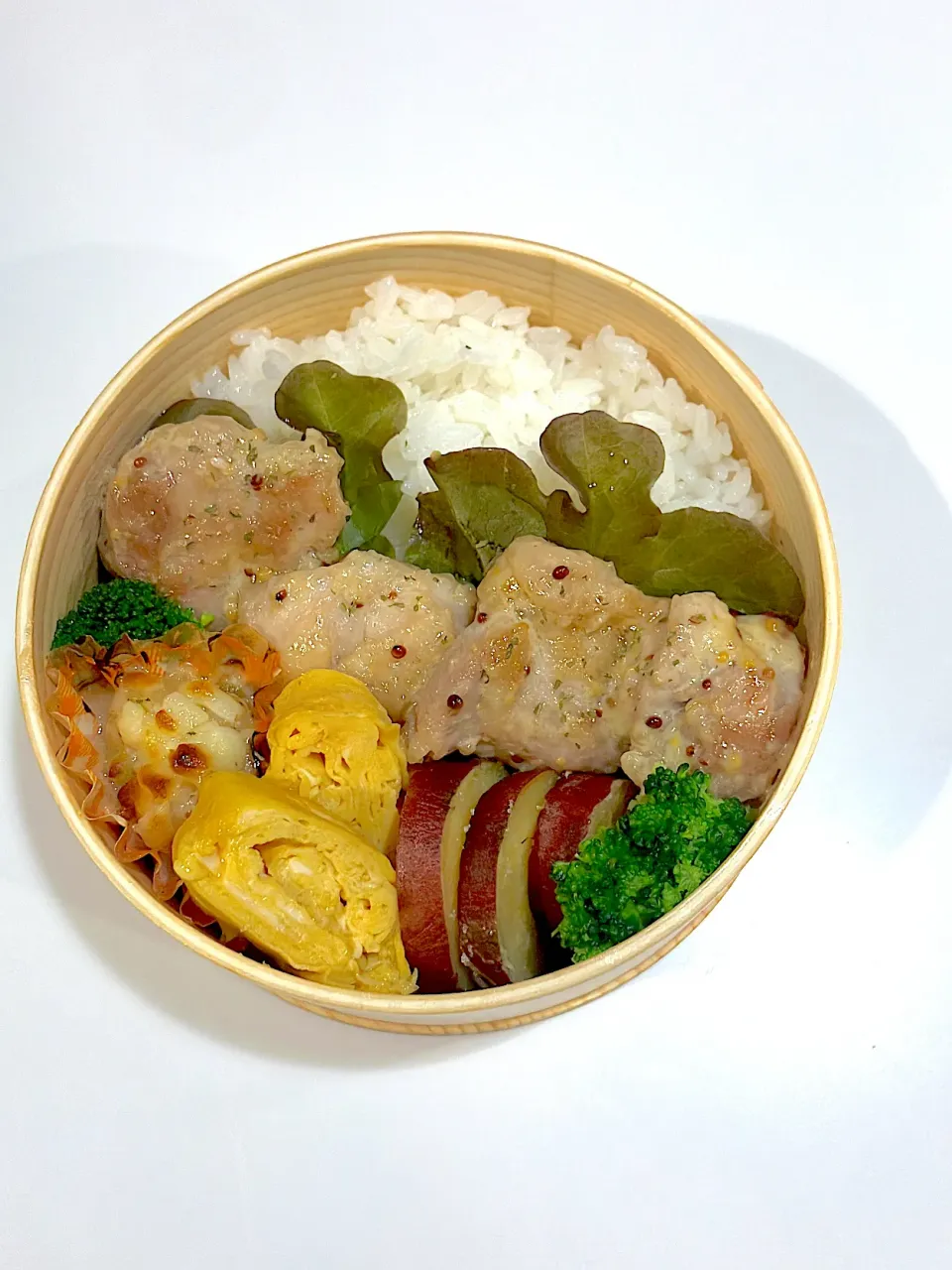 ハニーマスタードチキン×JK弁当|かなんさん