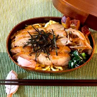 ＊0120. 照り焼きチキン丼🐓娘ちゃんの高校生弁当🍱＊|＊抹茶＊さん