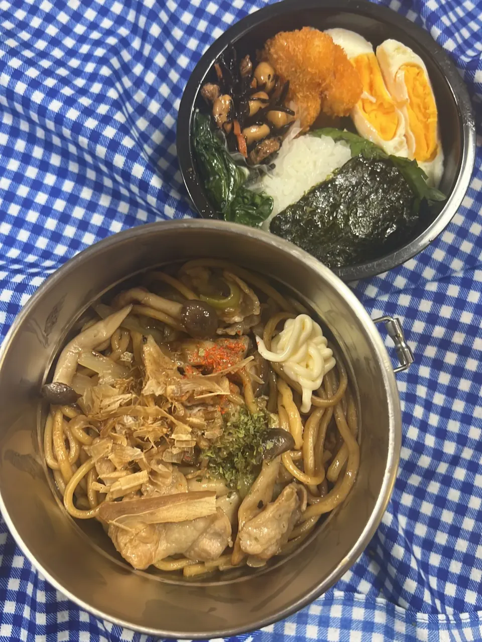 毎日弁当（焼きそば）|らむぴさん