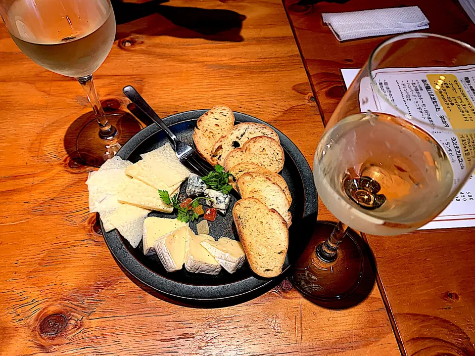 3種チーズ盛り合わせ🧀|のんさんさん