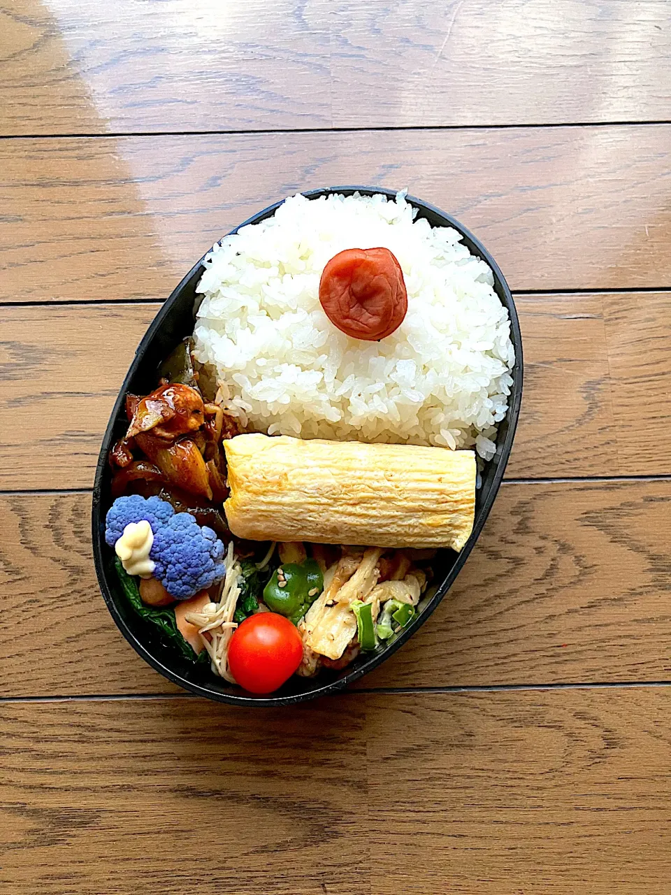 極回鍋肉 の、残り笑弁当|_emi_48.0517さん