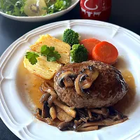 きよたさんの料理 絶対にうまいハンバーグ ~ミルフィーユポテト添え