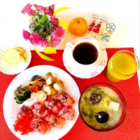 道産子お赤飯プレート^ ^|HAMI69さん