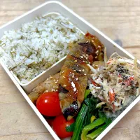 ナスの肉巻き弁当|junさん