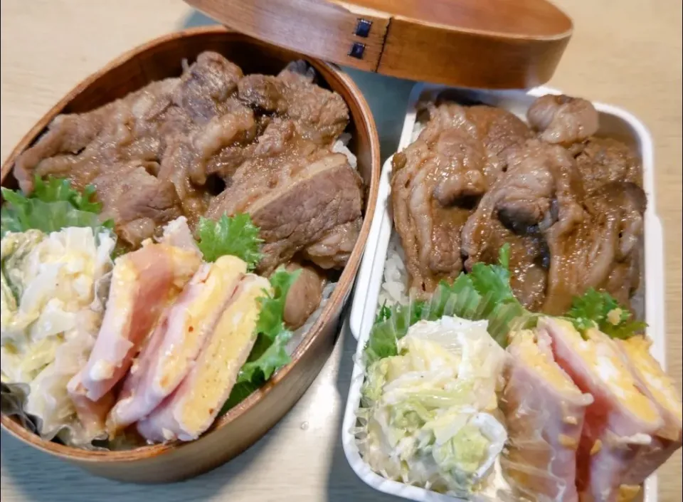 2025/11/18　夫と息子のお弁当|まるならさん