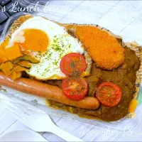 🇮🇳🍛カレーライス弁当🍛🇯🇵|TakeBooさん