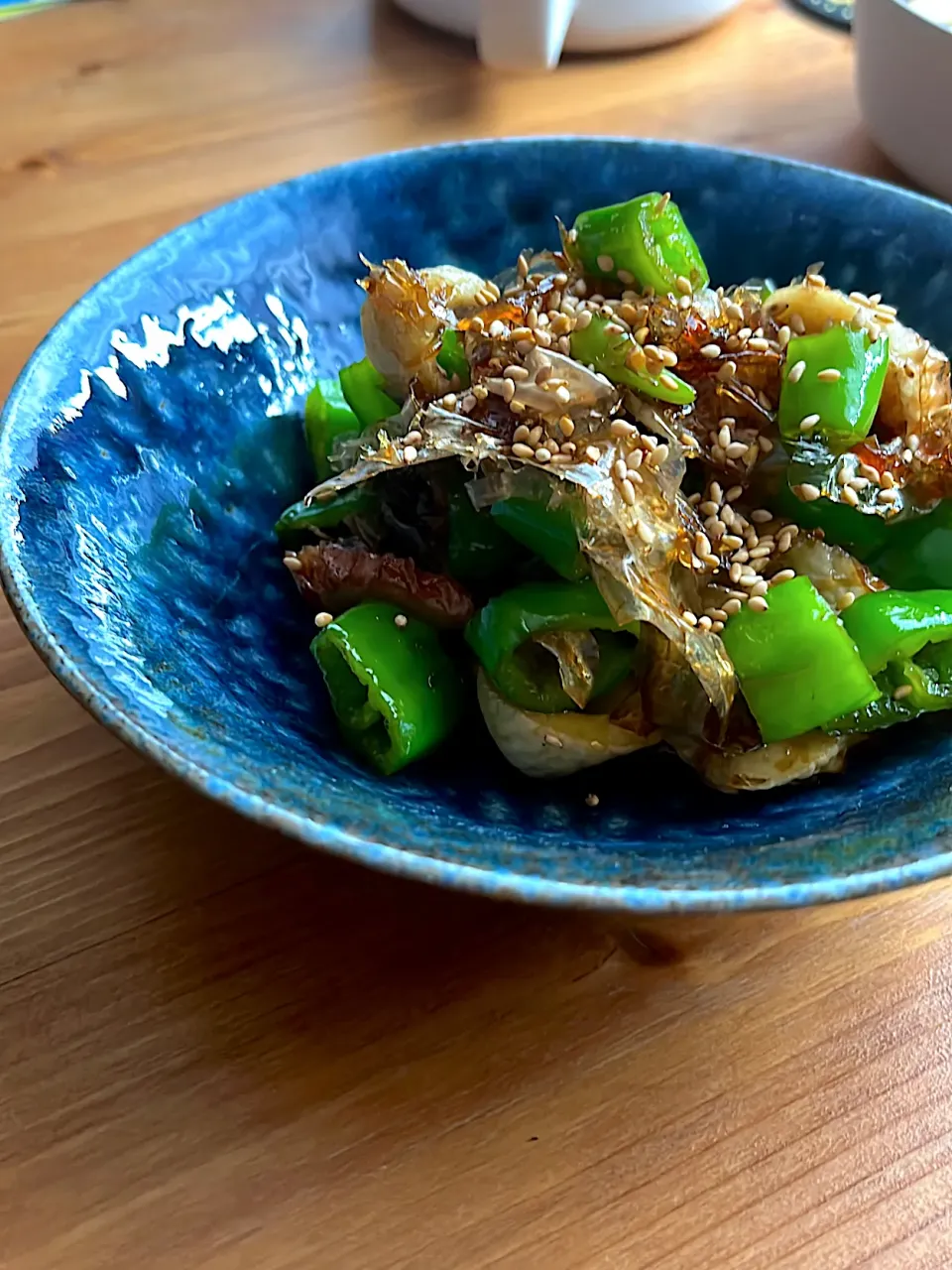 万願寺とちくわ|おさかなさん