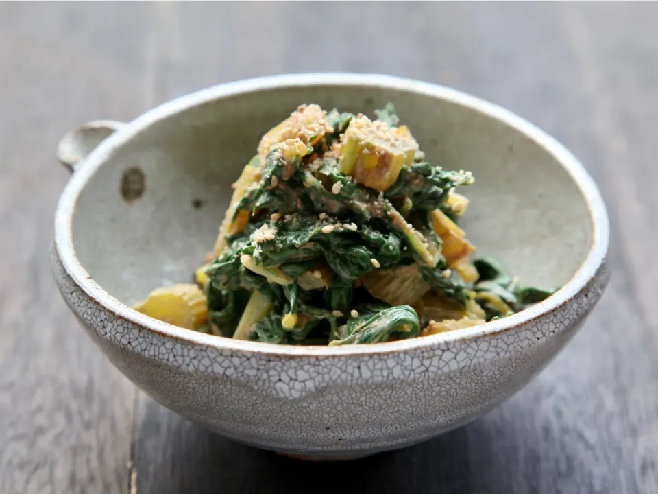 スイスチャード胡麻和え|マユマユさん