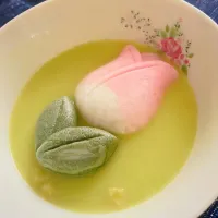 花一会のアスパラスープ|❥KOMIさん