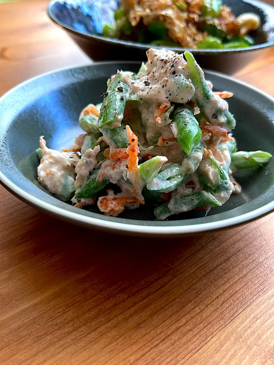 インゲンのツナマヨ和え|おさかなさん