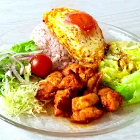 唐揚げワンプレート