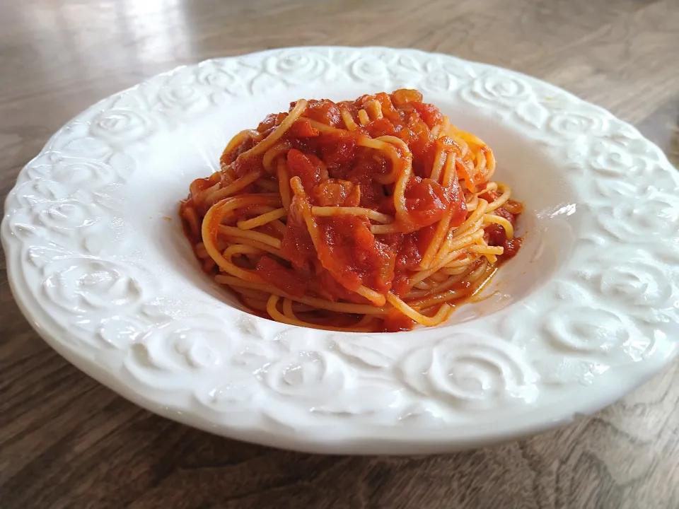 スパゲティ ポモドーロ|古尾谷りかこさん