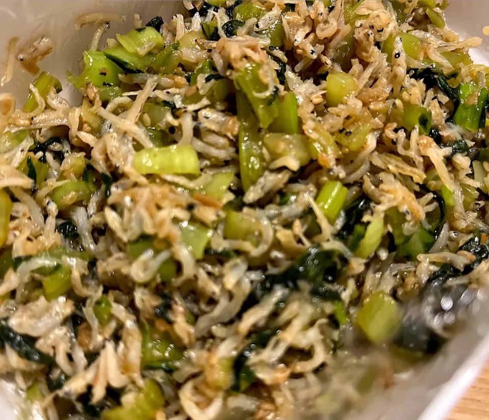 じゃこと小松菜のふりかけ|茶茶茶さん