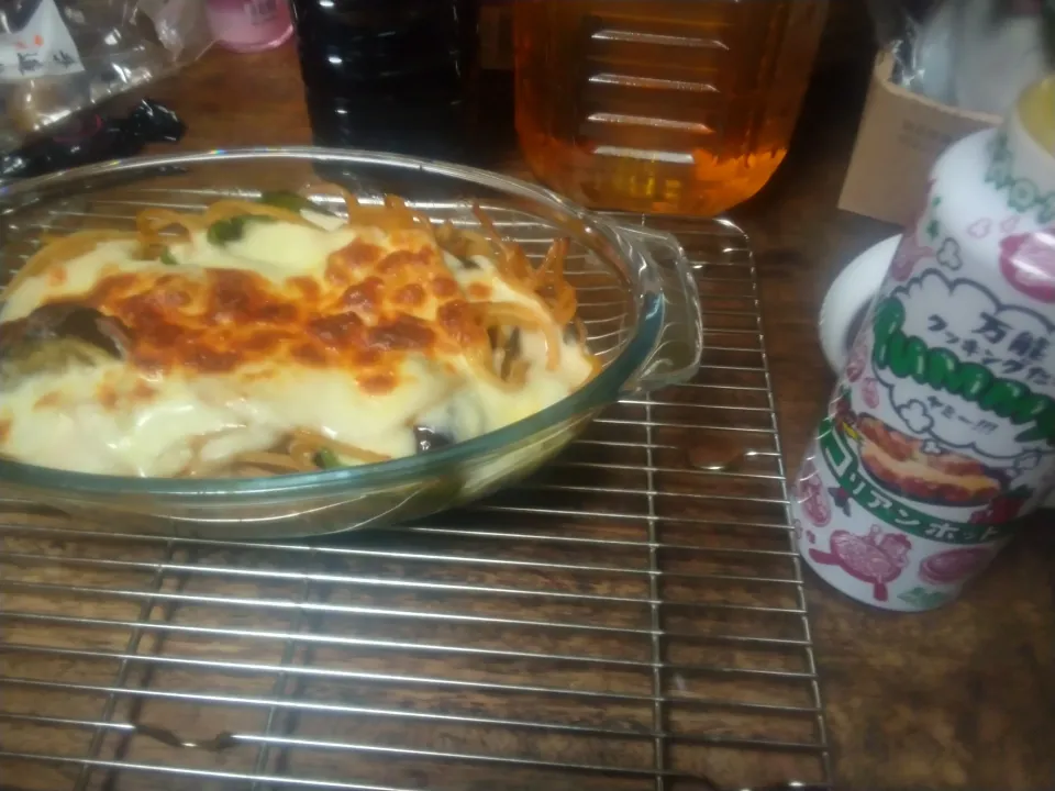 スパゲッティグラタン|にんにくと唐辛子が特に好き❤️(元シャリマー)さん