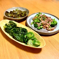 息子シェフの夜ごはん、3品できました👏✨|kaeさん