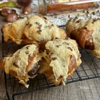 ゆーこどんさんの料理 クロワッサン・オ・ザマンド［マロン🌰］