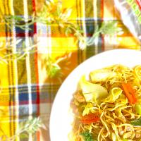 緑のたぬき味焼きそば