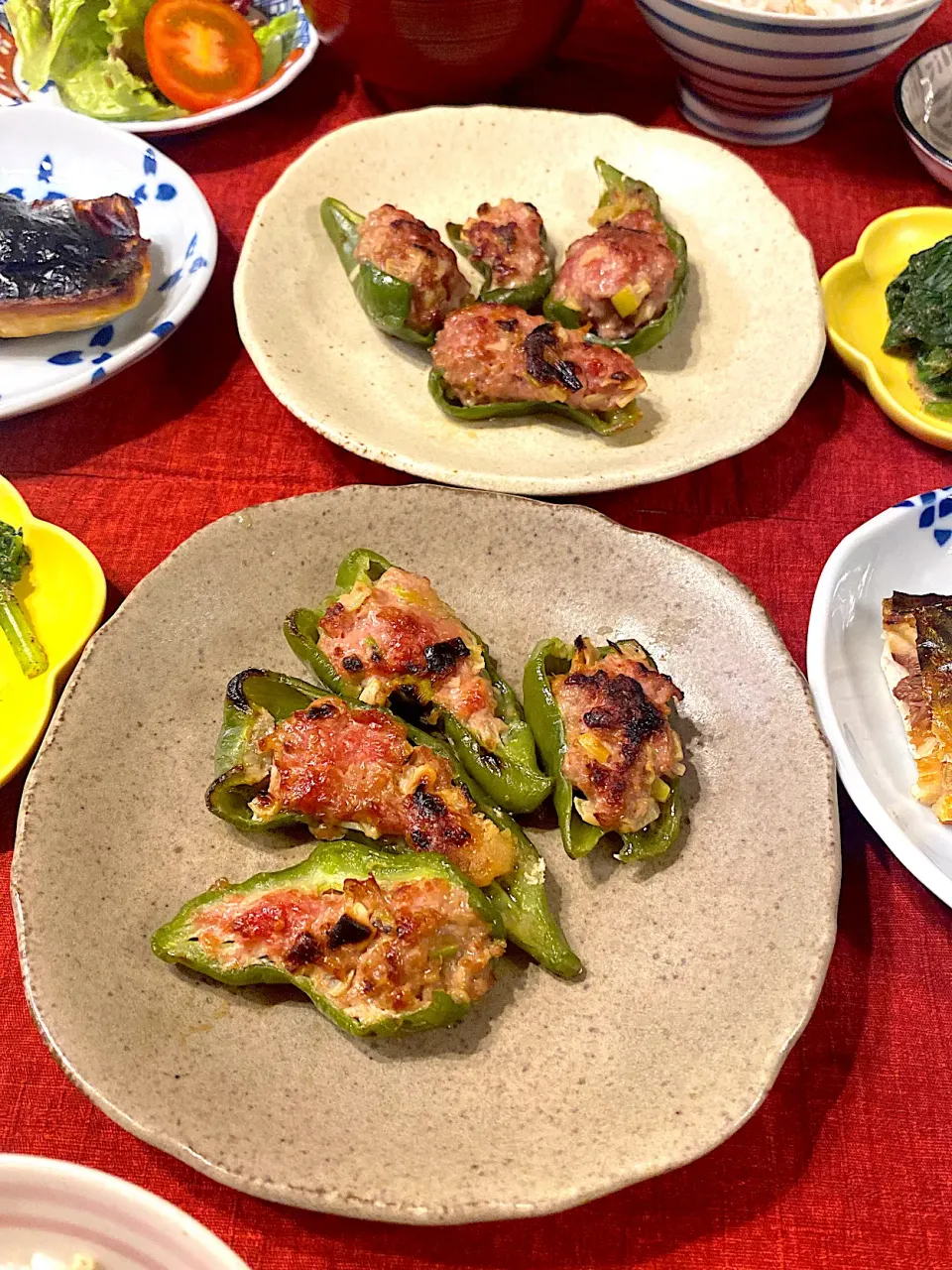 ピーマン肉詰め|エミッフィさん