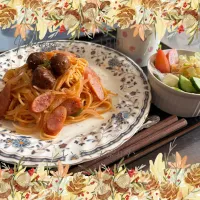 レンジでナポリタン|いのっちさん