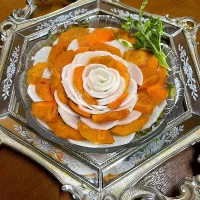 柿と大根のカプレーゼ💐|henryさん