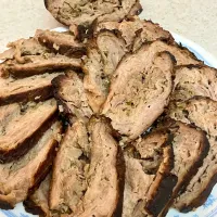 とんちんさんの料理 甘酒巻き巻きバラ焼豚|ユキちゃんさん