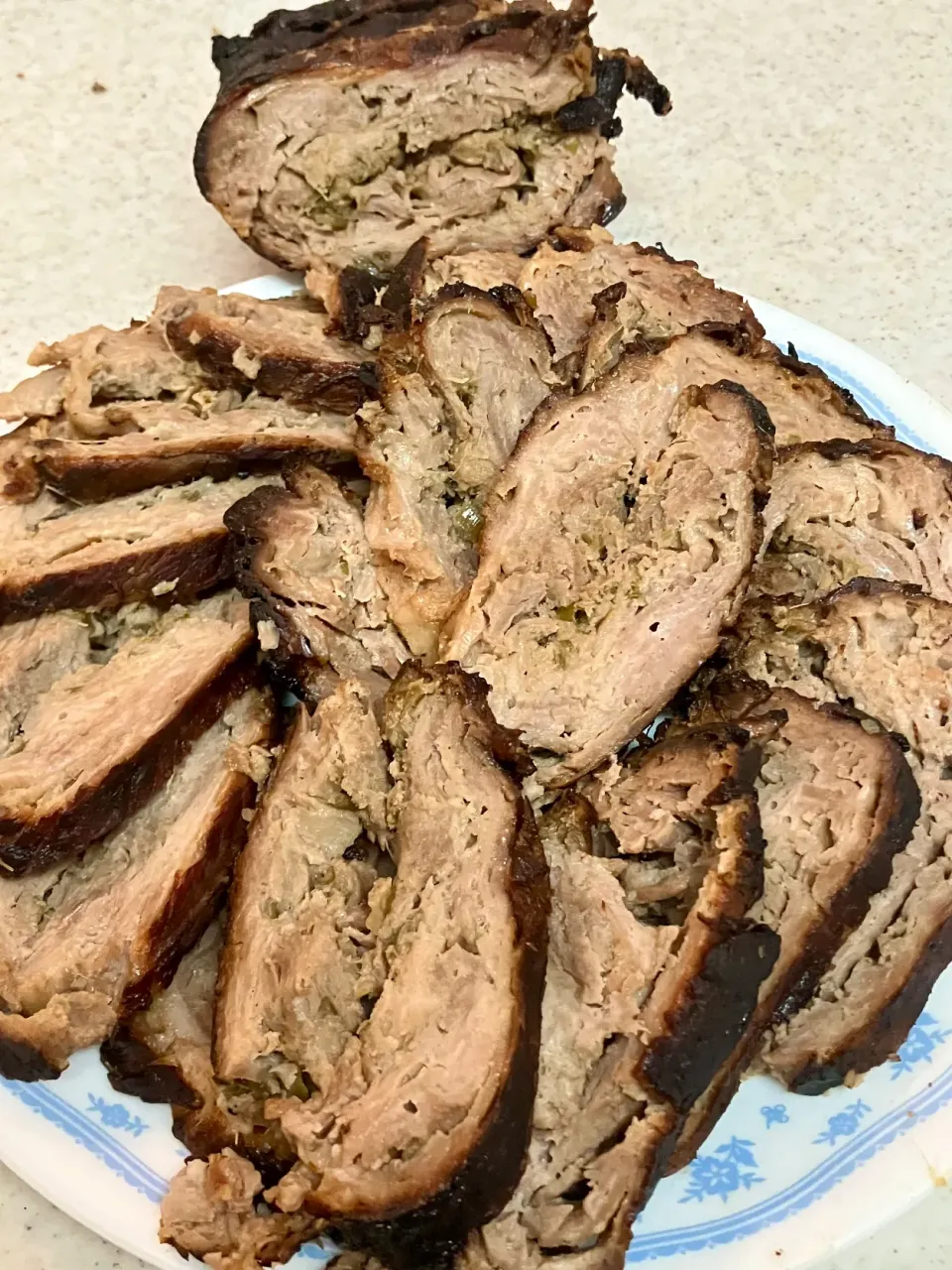 とんちんさんの料理 甘酒巻き巻きバラ焼豚|ユキちゃんさん