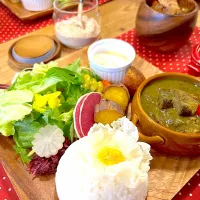 グリーンカレーランチ🍛|marikoさん