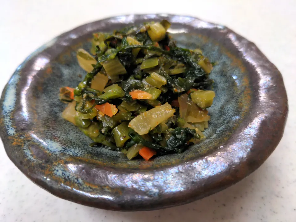 辛味噌おみ漬|こむぎさん